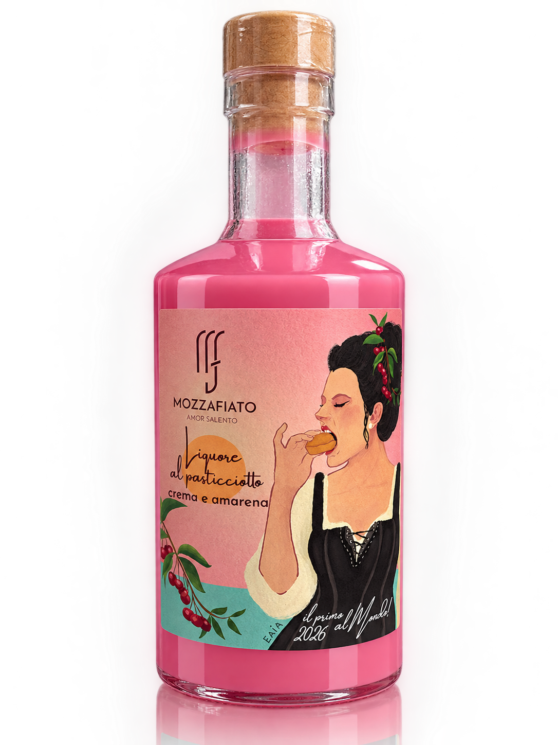 Liquore al Pasticciotto Crema e Amarena